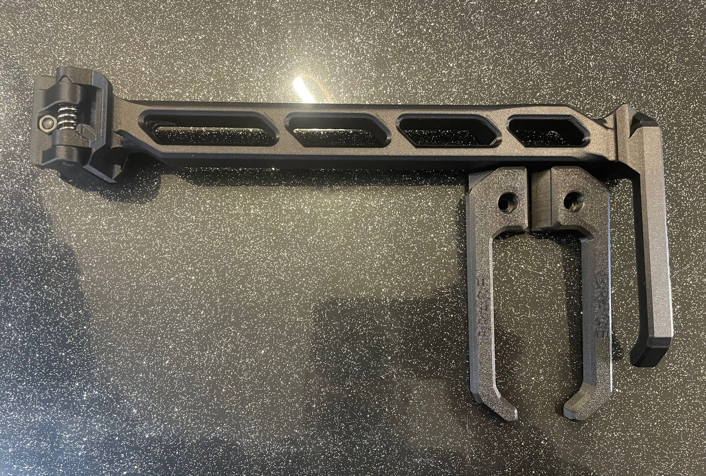 Carbon Fiber Folding Picatinny Stock