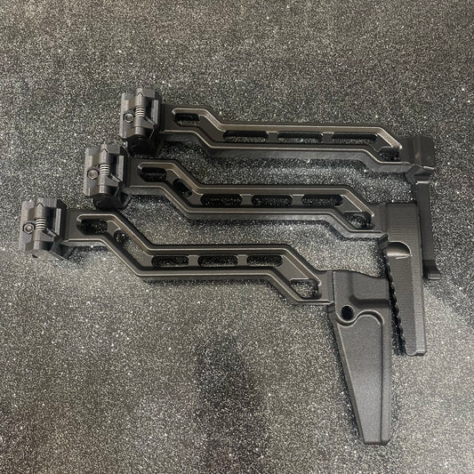 Carbon Fiber Folding Picatinny Drop Stock – Modular Series 175mm Version