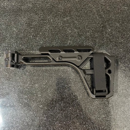 New Design Carbon Fiber Folding Picatinny Classic Stock With Cheek Riser