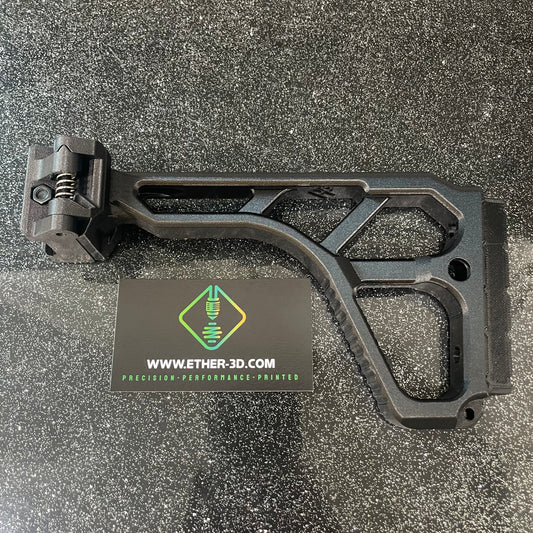 Carbon Fiber Classic Picatinny Stock – Short Version