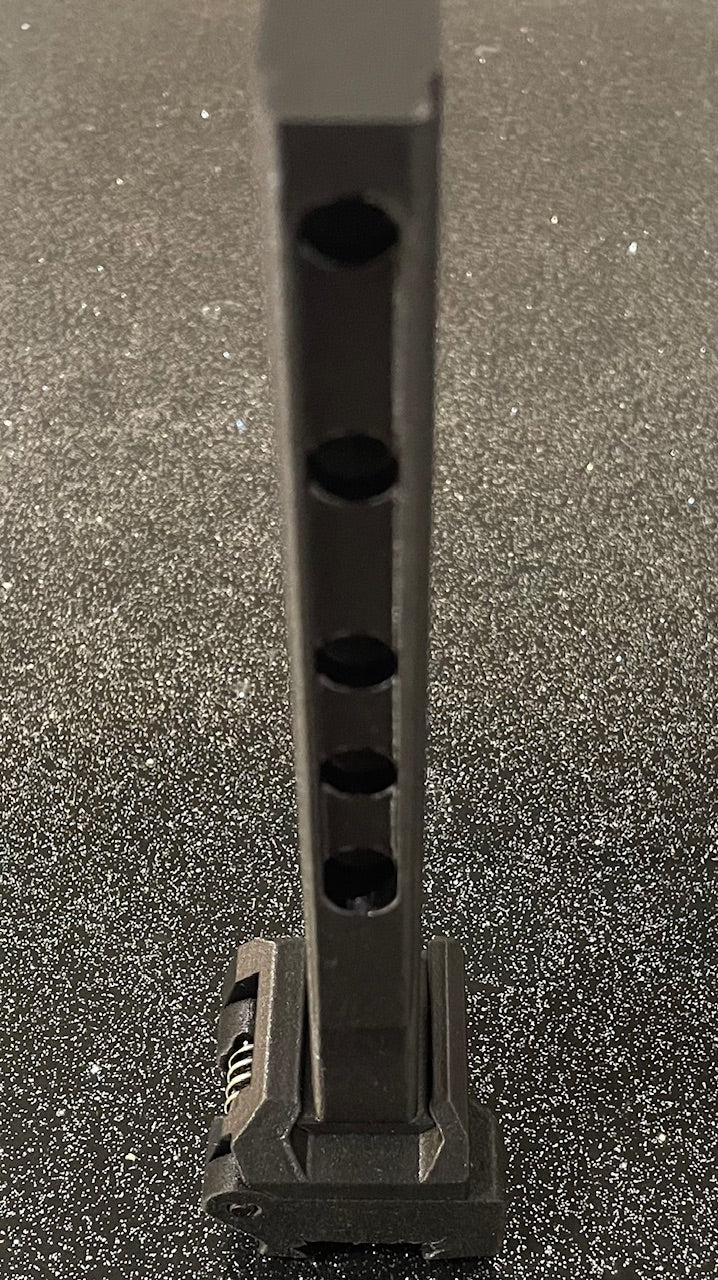 Carbon Fiber Skeletonized Picatinny Stock Tube Adapter