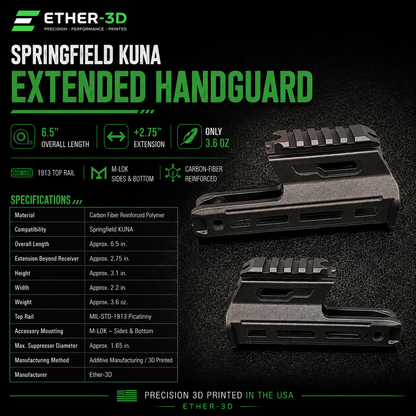 Springfield KUNA Extended Handguard