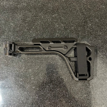 New Design Carbon Fiber Folding Picatinny Classic Stock With Cheek Riser