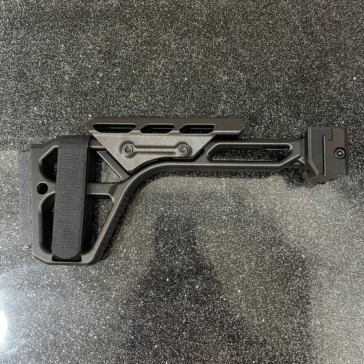 New Design Carbon Fiber Folding Picatinny Classic Stock With Cheek Riser