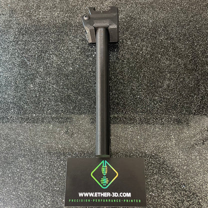 Carbon Fiber Skeletonized Picatinny Stock Tube Adapter