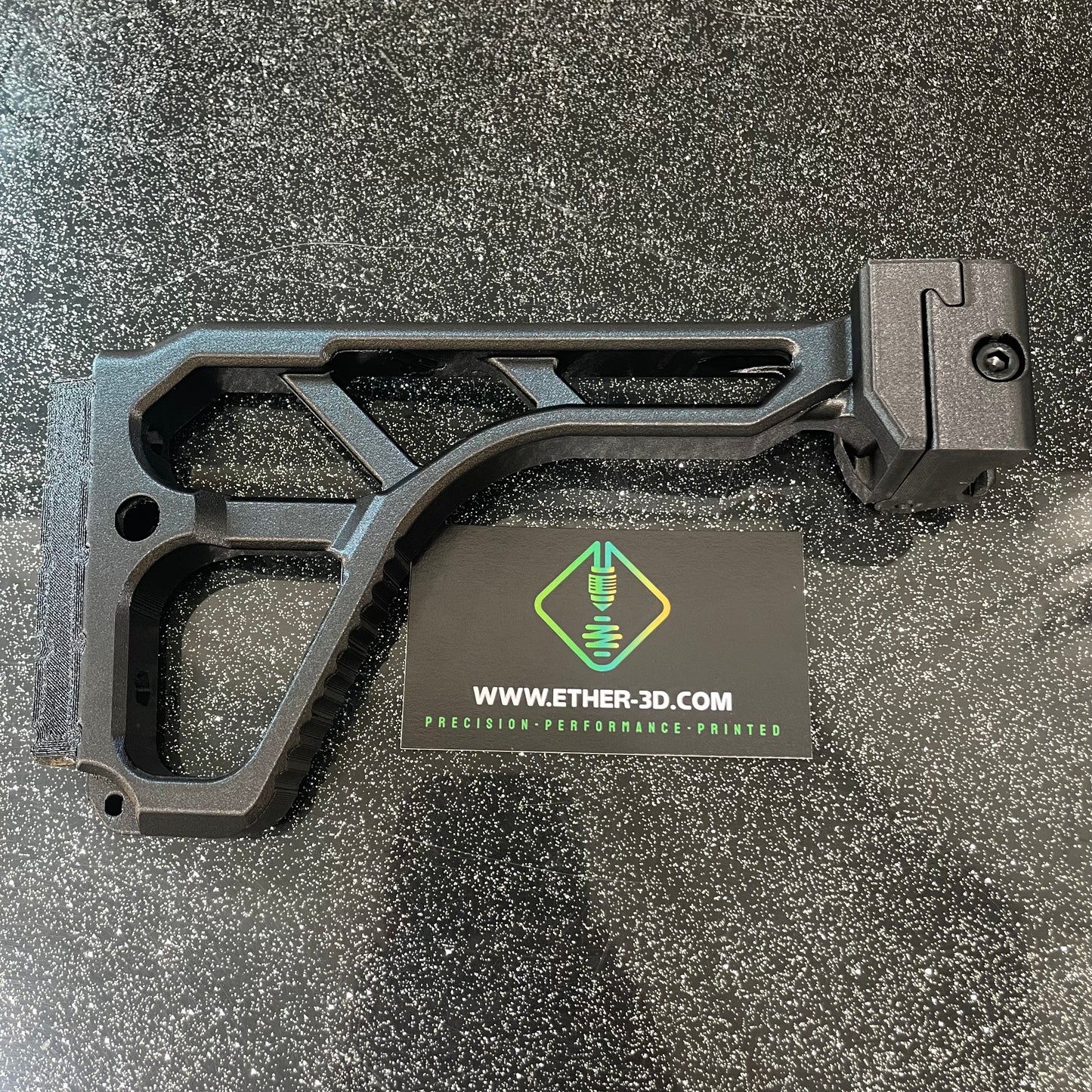 Carbon Fiber Classic Picatinny Stock – Short Version