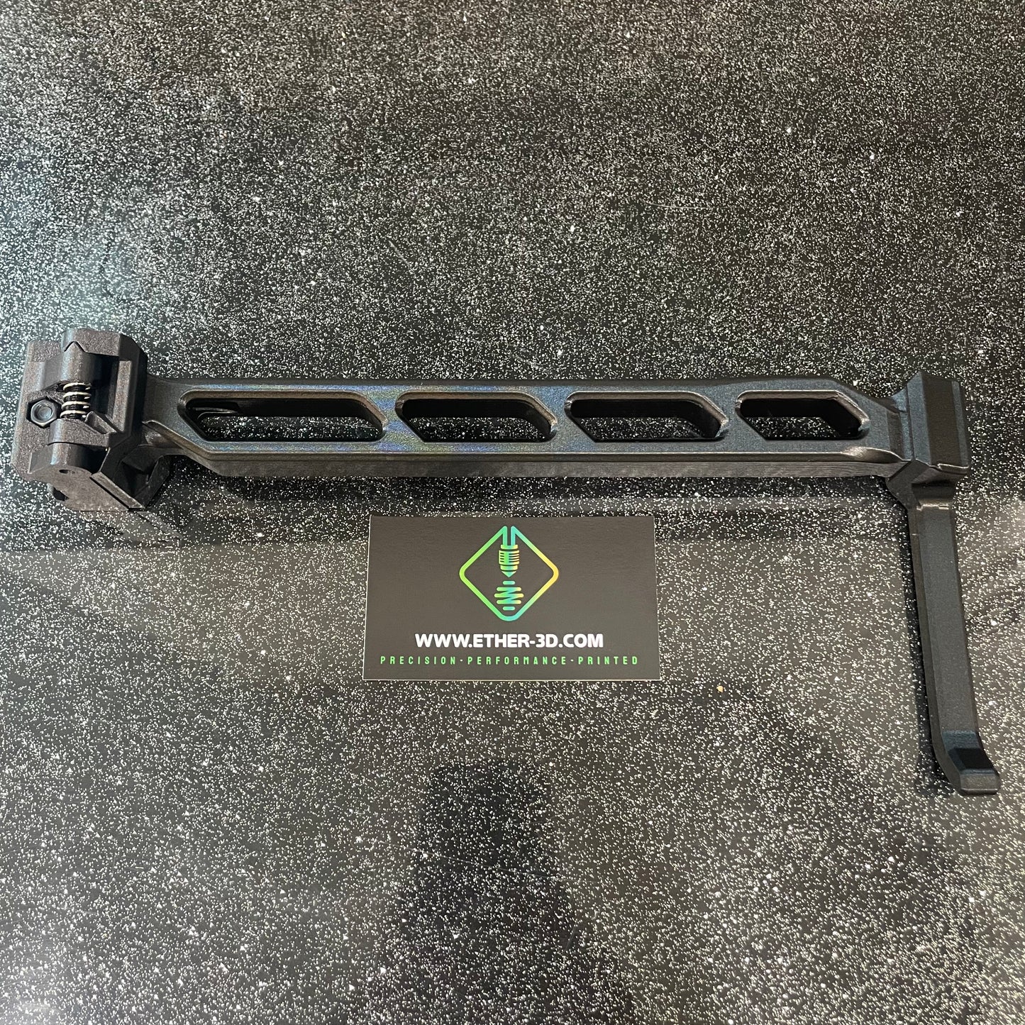 Carbon Fiber Folding Picatinny Tailhook Stock