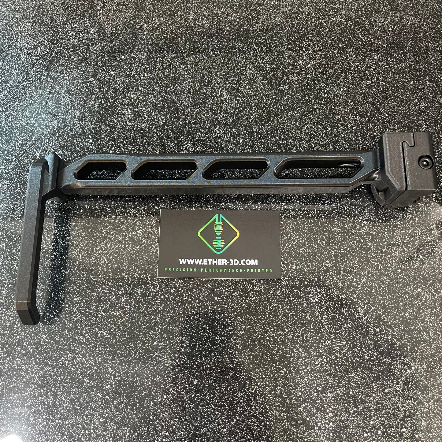 Carbon Fiber Folding Picatinny Tailhook Stock