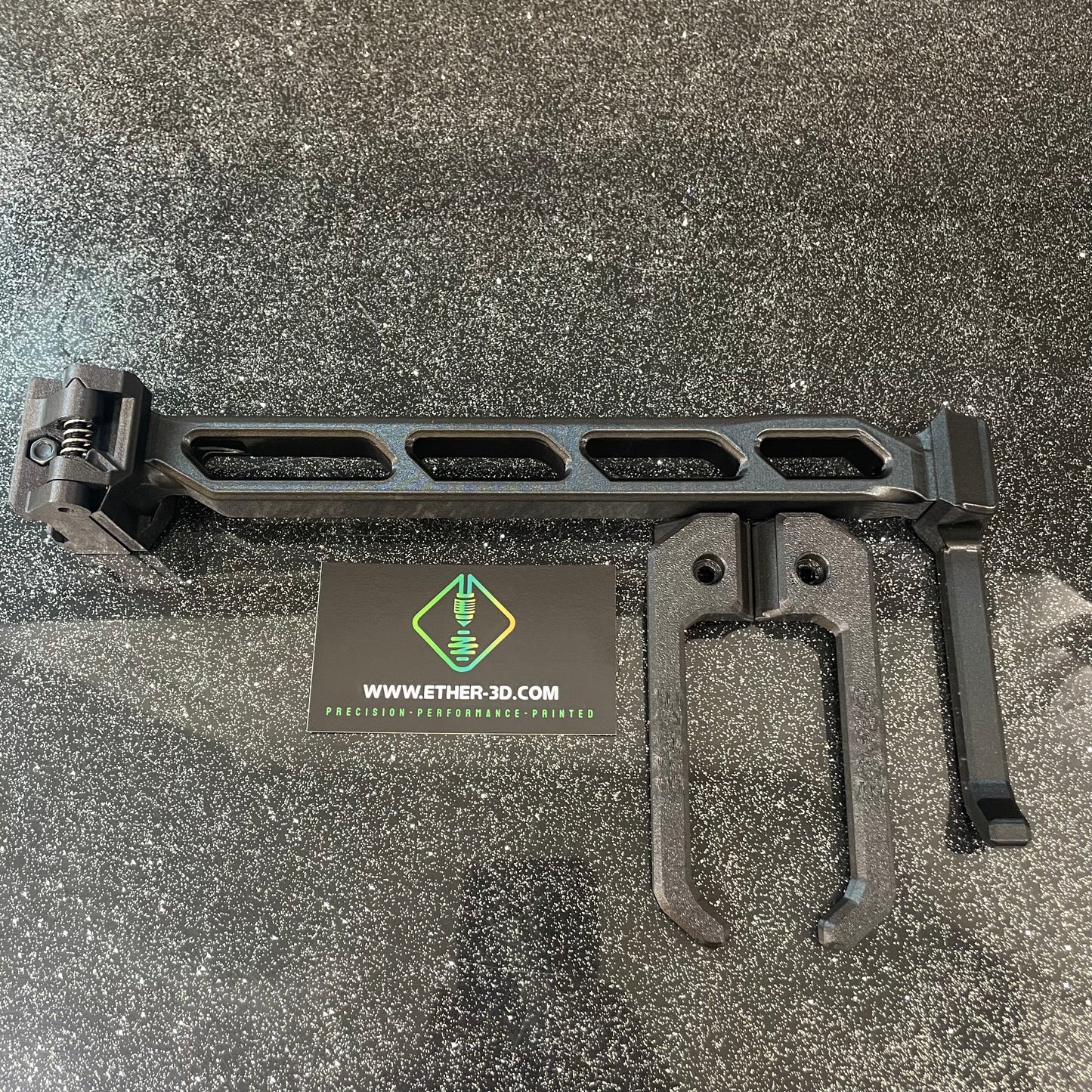 Carbon Fiber Folding Picatinny Tailhook Stock