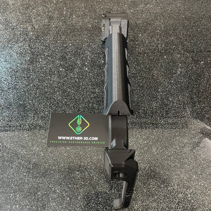 Carbon Fiber Folding Picatinny Tailhook Stock With Cheek Riser