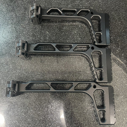 Kate Moss Style Long Carbon Fiber Folding Picatinny Stock