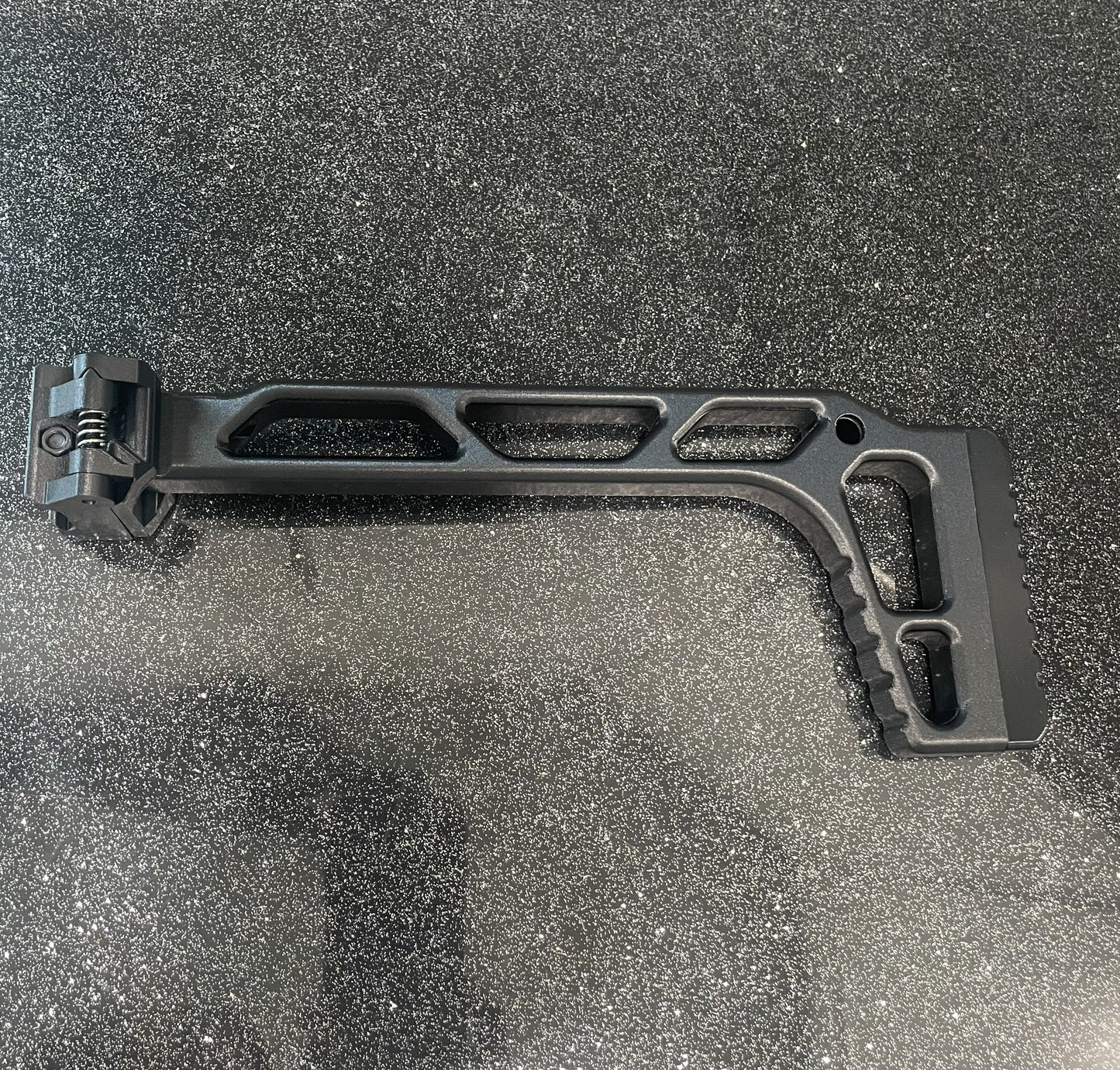 Kate Moss Style Long Carbon Fiber Folding Picatinny Stock