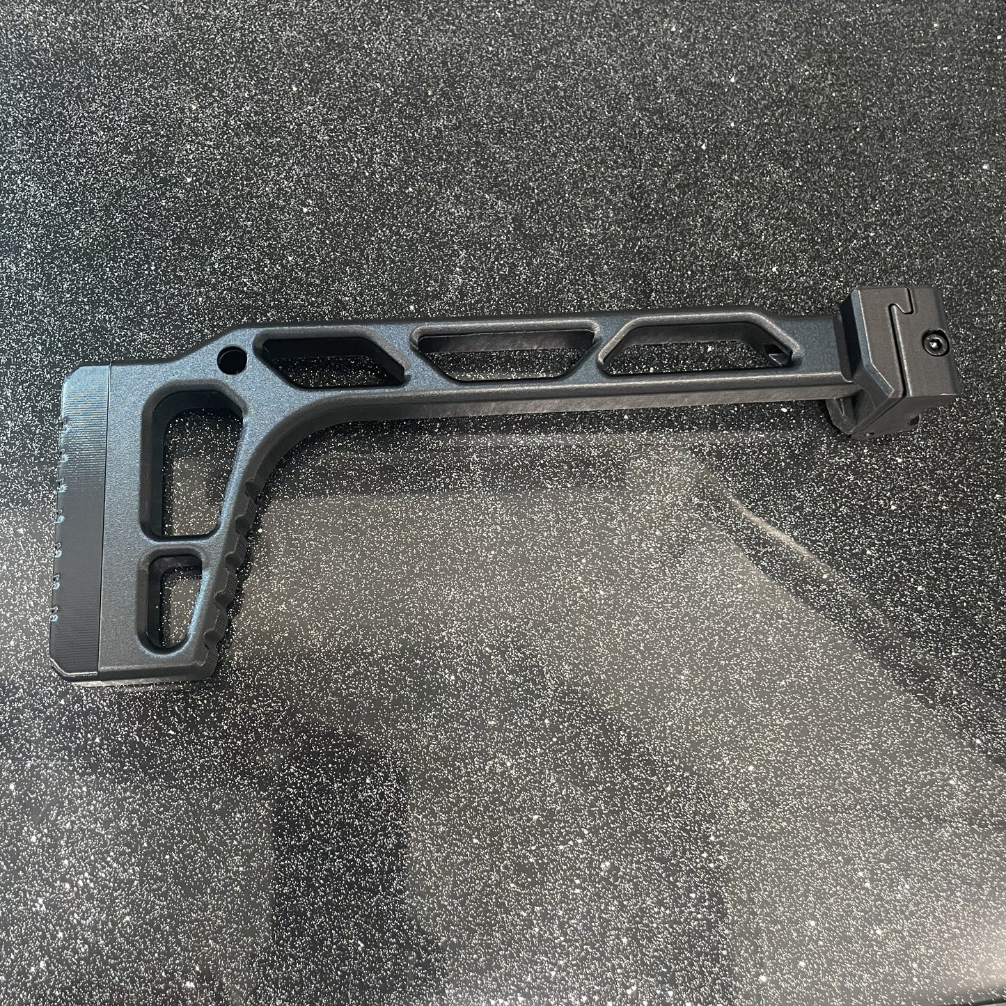 Kate Moss Style Long Carbon Fiber Folding Picatinny Stock