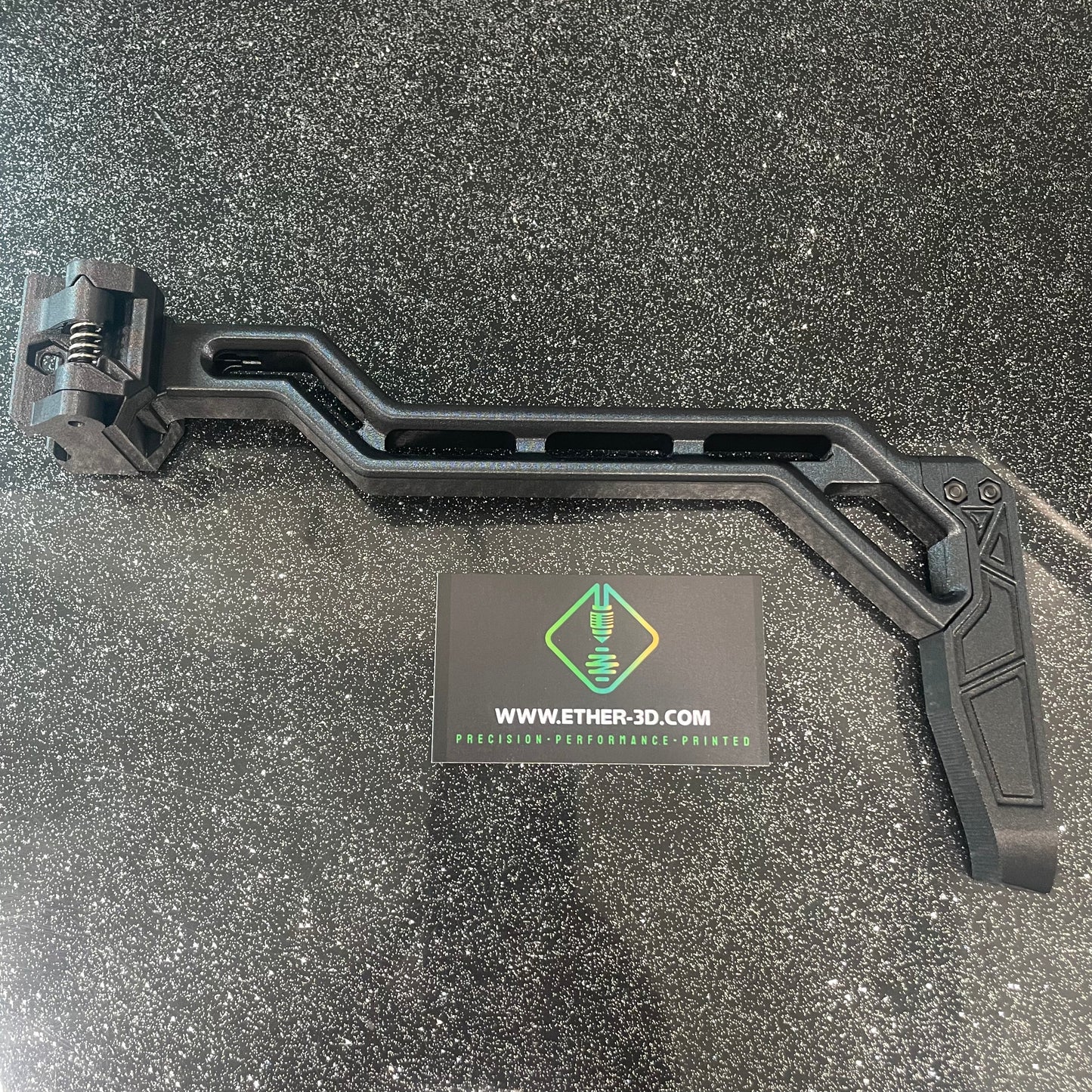 Carbon Fiber Picatinny Stock 2” Drop