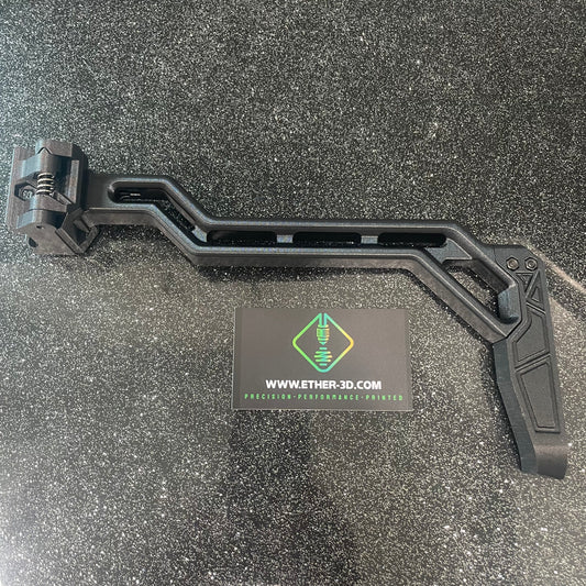 Carbon Fiber Picatinny Stock 2” Drop