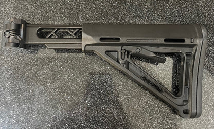 Carbon Fiber Skeletonized Picatinny Stock Tube Adapter