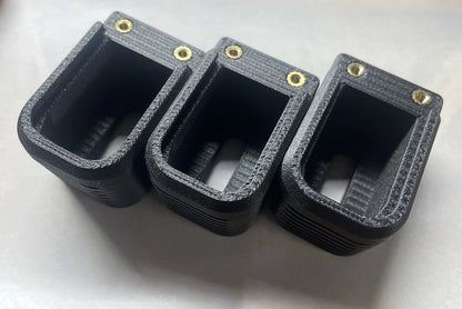[3-PACK] Baseplate Glock Magazine +3 Extension — Fits OEM 9mm Factory Mags