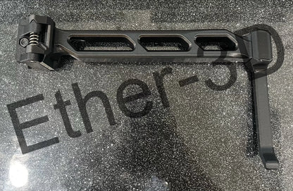 Carbon Fiber Folding Picatinny Stock SHORT