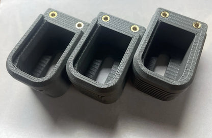 [3-PACK] Baseplate Glock Magazine +3 Extension — Fits OEM 9mm Factory Mags