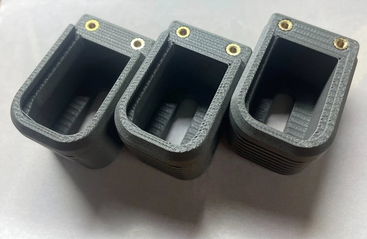 [3-PACK] Baseplate Glock Magazine +3 Extension — Fits OEM 9mm Factory Mags