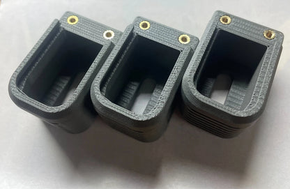 [3-PACK] Baseplate Glock Magazine +3 Extension — Fits OEM 9mm Factory Mags